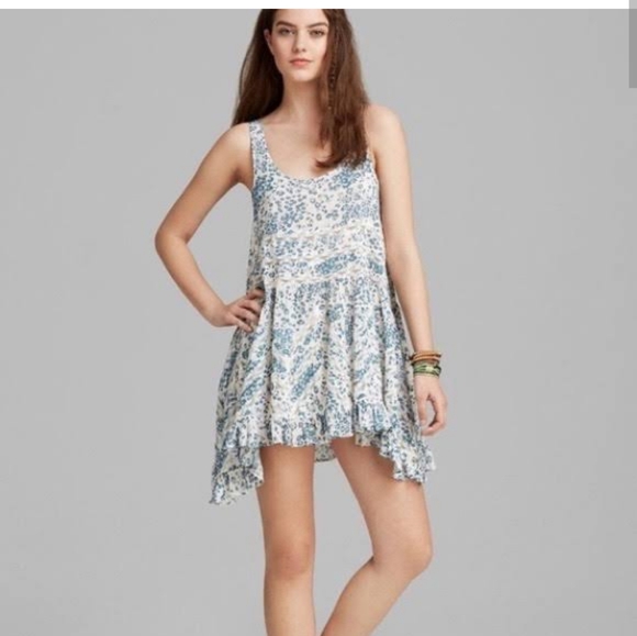 Free People Voile & Lace Trapeze dress - Picture 2 of 7